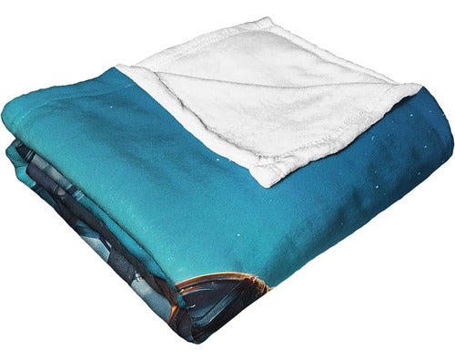 Northwest Star Wars: The Mandalorian Silk Touch Throw Blanke 1