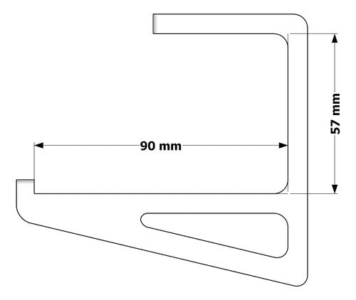 Ayrax Wall or Hanging Support for Sony HT-CT80 Soundbar 1