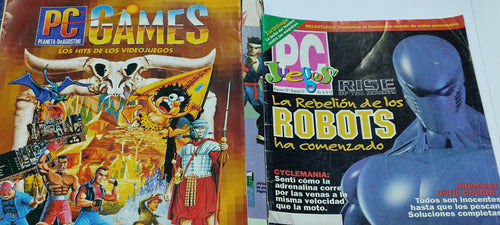 Lote 18 Revistas Varias Videojuegos Pc Nintendo Sega Play 5