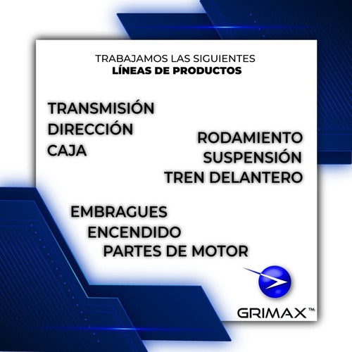 Grimax Fiat Fiorino Front Wheel Bearing Kit 35x68x37 2