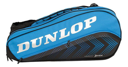 Dunlop Sports FX Performance 8-Racket Tennis Bag, Black/Blue 1