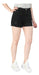 Nahana Short Jean Nahana Negro Elastizado Con Roturas Talle 46 0