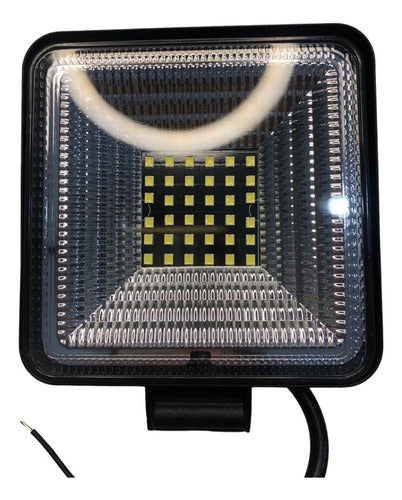 Lux Led Auxiliary High and Low Beam 36 LED 4x4 Motorcycle Car 108W 0