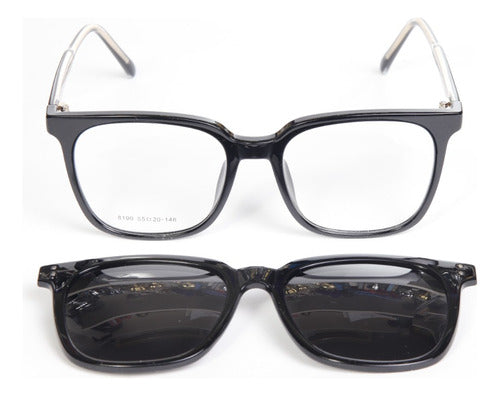 Pipaeyewear Clip-On Sunglasses Frame PP8190 0