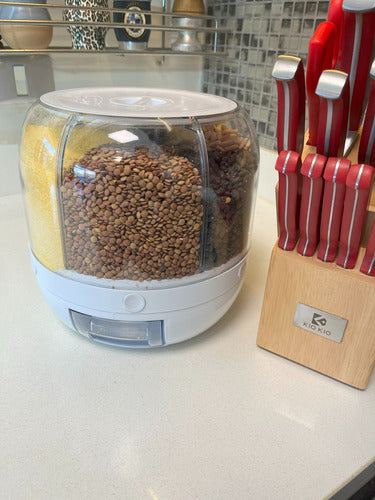 Kiokio Rotating Cereal and Grain Dispenser 6