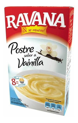 Pack X 24 Unid. Postre  Vainilla 90 Gr Ravana Postres 0