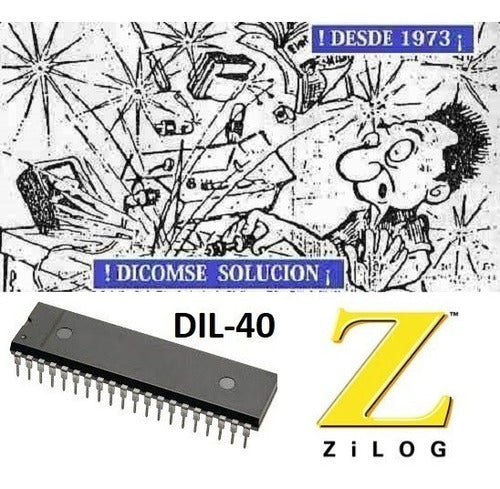 Z84c0020 Peg Ic 20mhz Z80 Cmos Cpu Dil-40 0