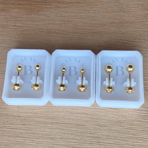 Bavasapiercing Gold Opener X3 Pairs Surgical Steel Openers 4