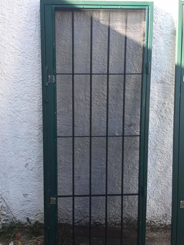 Reja Para Puerta Ventana Doble En Hierro 121416 2