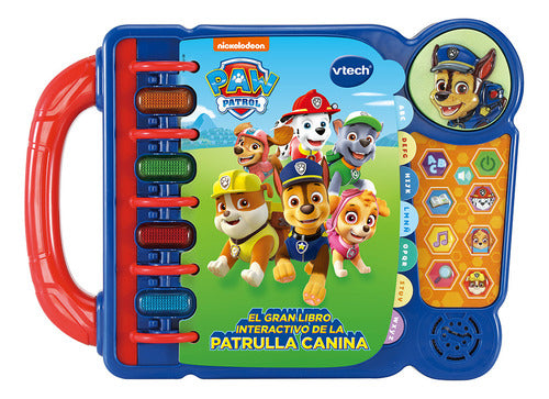 Gran Libro Interactivo Vtech Paw Patrol Con Luces Y Sonidos 0