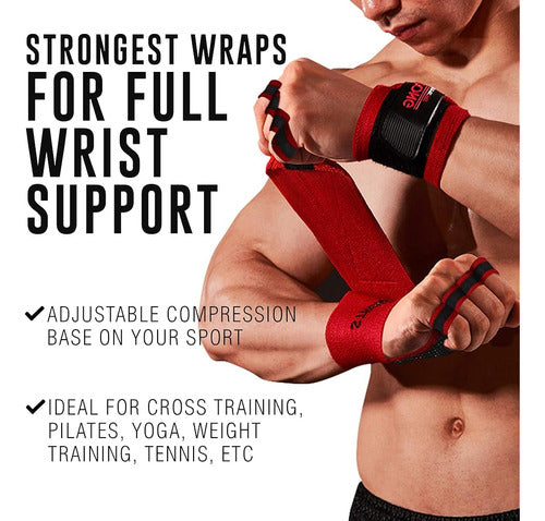 Ohmy Fit Heavy-Duty Wrist Wraps for Men 1