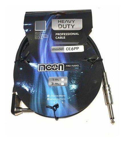 Moon Cable De Guitarra / Bajo 6 Metros CE6PP 0