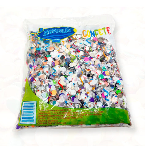 Kit Com 10 Pacotes De 80g - Confetes Para Carnaval E Festas 0