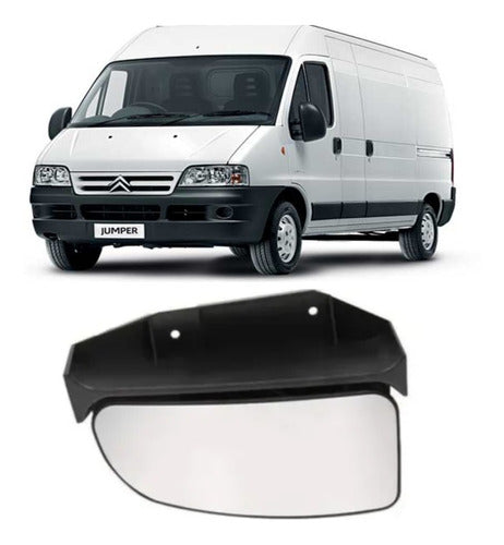 Giving Mirror Glass Lower Plate Citroen Jumper 2004 to 2017 0