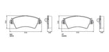 Frasle Brake Pad PD/507 2