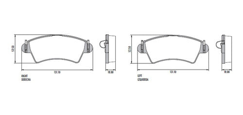 Frasle Brake Pad PD/507 2