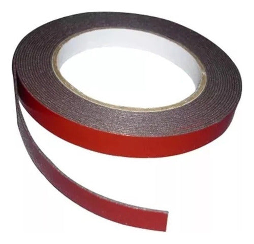 Rapinese Double-Sided Foam Tape Black 6mm X 10 Mts 0