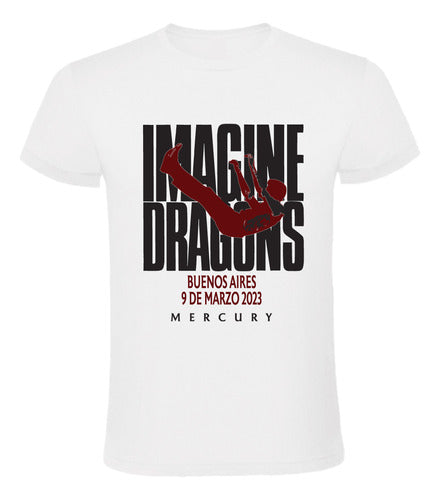 DL Diseño & Estampado Imagine Dragons Logo Rock Internacional 1 Infantil 0