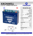 Motorcycle Gel Battery Kronwell Motomel Skua 250 1