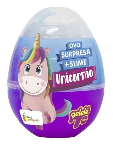 Gelelé Slime Gelele Huevo Sorpresa Unicornio Colores Surtido 3582 0