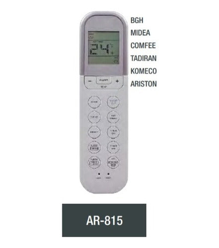 BGH-Midea AR815 Air Conditioner Remote Control 1