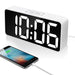 Reloj Despertador Digital Led De 9  Con Puerto Usb Para Carg 0