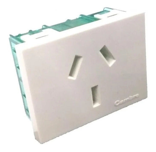 Cambre IP55 Weatherproof Enclosure with 1 Pure Socket 6904/4263 1