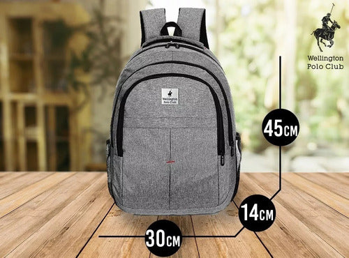 Wellington Polo Club Urban Backpack for Laptop – Cushioned and Sporty 1