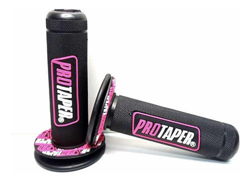 Juego De Puños Protaper Negro Con Rosa 1