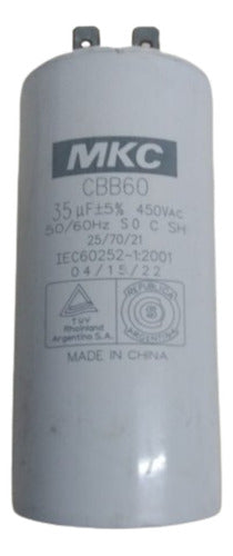 Capacitor 35 Mf 400v Para Bomba Vulcano De 2hp 0