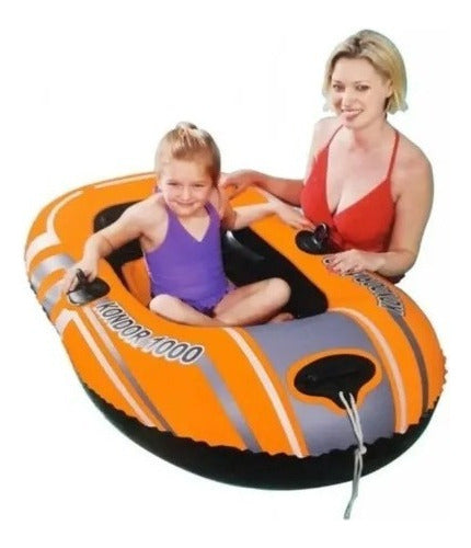 Bestway Inflatable Raft Balsa 155cm x 96cm Hydro Force 61099 0