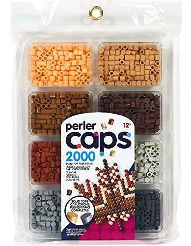 Perler Neutral Colors Caps Bead Tray, 2000pcs 0