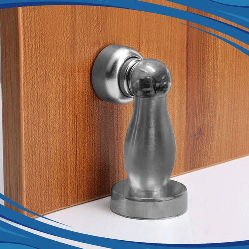 Magnetic Door Stopper Lock Cima F Stainless Steel 6