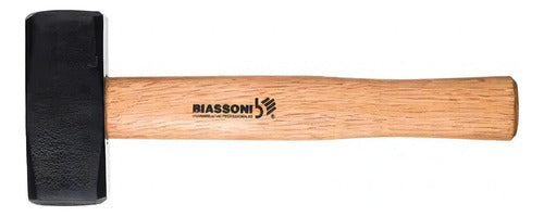 Biassoni 991524 Forged Mallet with Wooden Handle 2000g 1