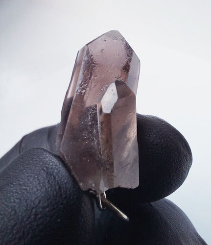 Smoky Quartz Crystal Energy Abundance Pendant A372 5