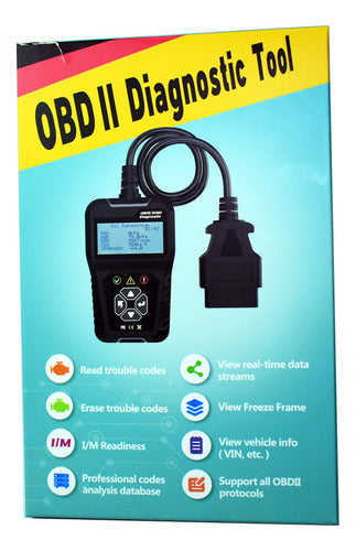 Hallbar Automotive Scanner OBD II Diagnostic Tool 4