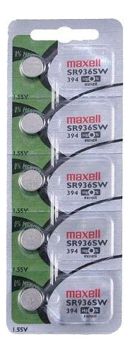 Pilas Maxell 394 Sr936sw X5 Unidades 0