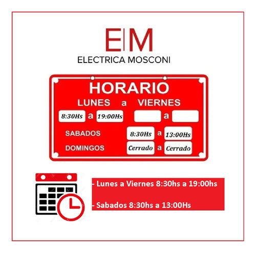 Caja Para Térmica Exterior 2 A 4 Módulos Sin Puerta 5