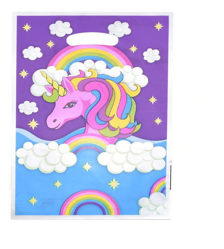 Accesorios Total Pack of 10 Unicorn Birthday Candy Bags 0