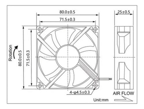 Kit Ventilación Cultivo Indoor 2 Coolers 8x8 12v/220v 2,5mts 4