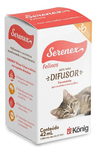 Serenex Felinos Refil 42ml Konig 0