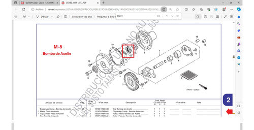 Tuerca Embrague Original Honda Cg Titan 150 Centro Motos 1