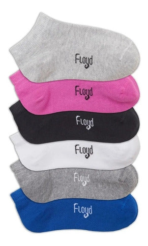 Pack of 3 Solid Color Low Cut Socks Floyd Size 0-2 - Baby Boy 6