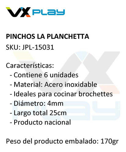 La Planchetta + Tapas + Espátula + Pinchos + Bolsa De Regalo 3