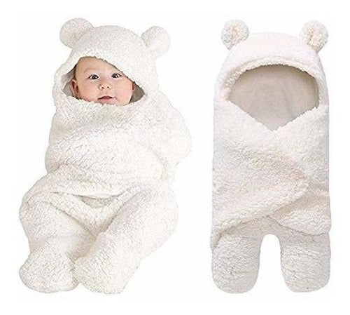 Xmwealthy Cute Baby Newborn Kids Girls Boys Plush Swaddle Blankets 0