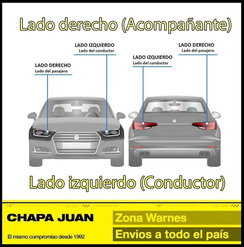 Pasarueda Trasero Exterior Ford Ecosport 2005 2006 Derecho 2