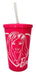 Rupor X25 Plastic Kids Cups with Lid and Straw 500ml 1