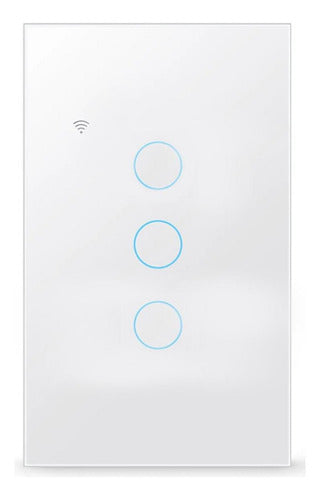 Tuya Smart Light Switch 3-Button Touch Wifi 0