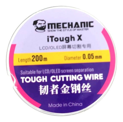 Mechanic Alambre De Corte Ithough X 0.05mm X 200m 0