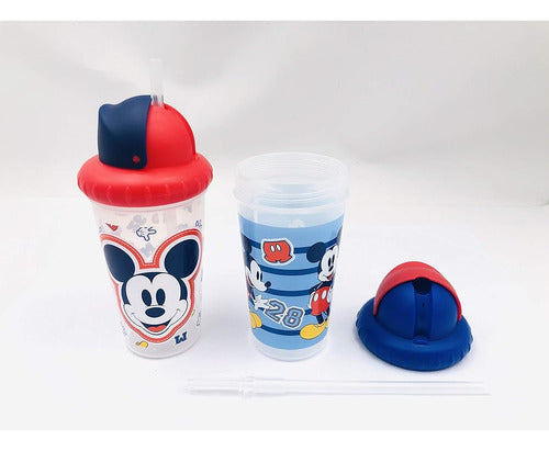 Disney Cudlie Baby Boy Mickey Mouse 10 Oz Pack of 2 Sippy Cups 1